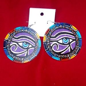 Eye Of Horus Earrings